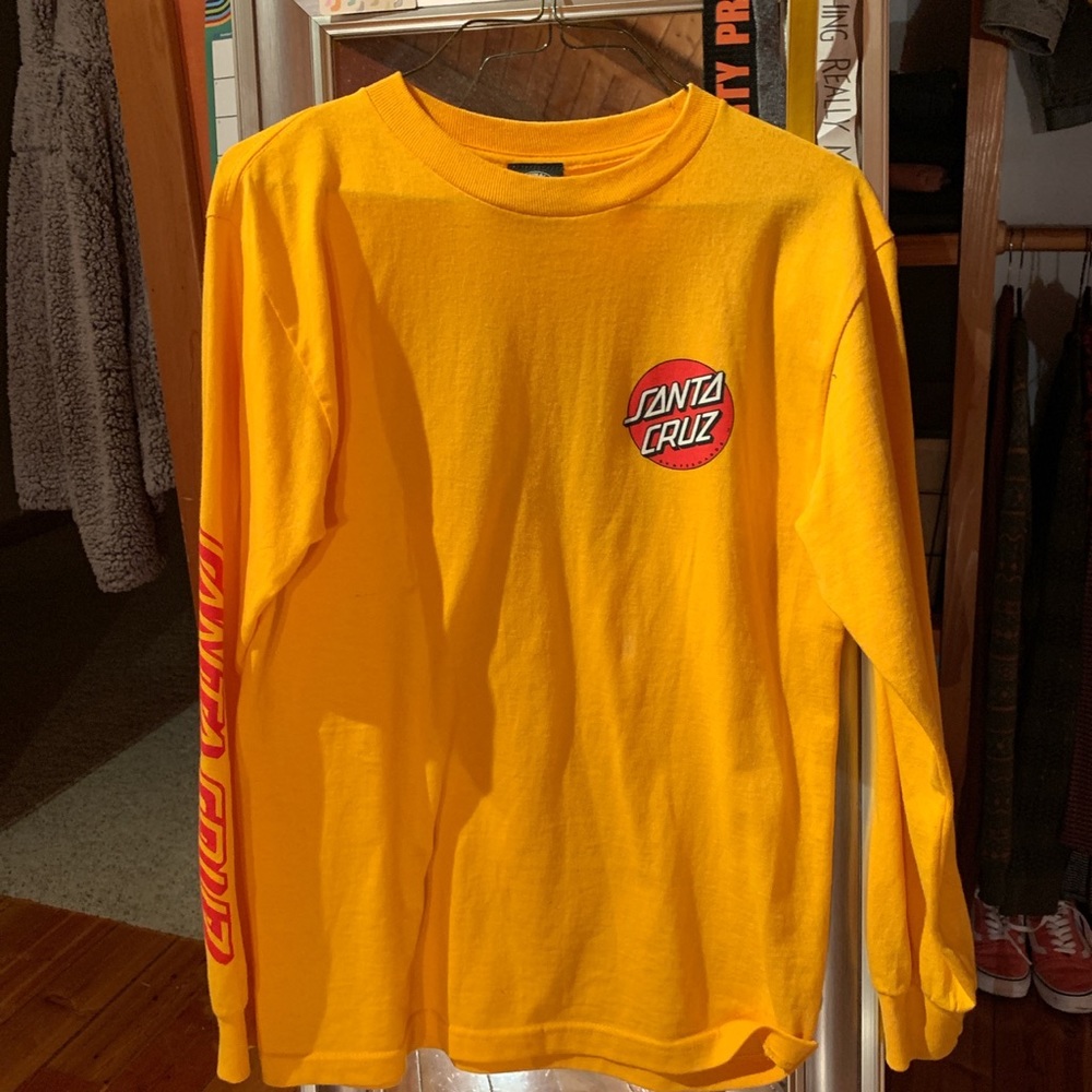 Santa Cruz Yellow Long Sleeve